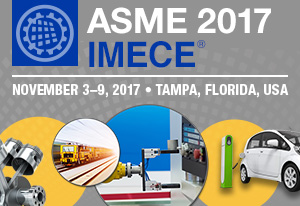 IMECE Technical Program to Address a Range of Engineering Issues